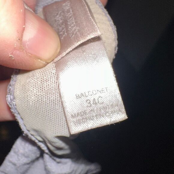 Victoria’s Secret 34C gray lace detailed balconet bra - Picture 3 of 3